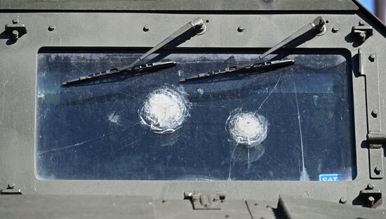 Russia Ukraine Captured Military Equipment Exhibition