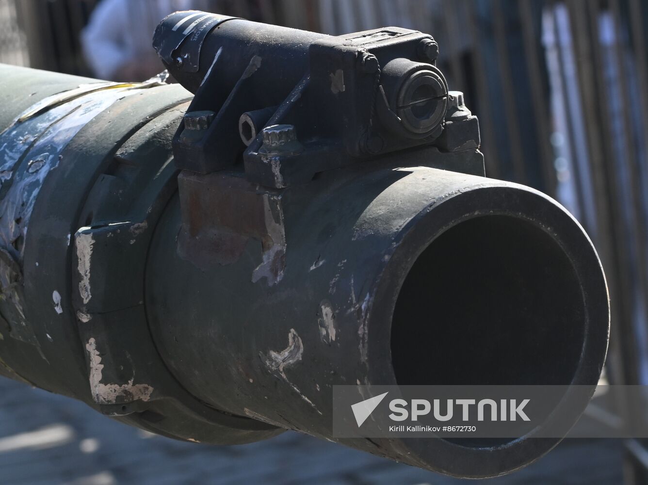 Russia Ukraine Captured Military Equipment Exhibition