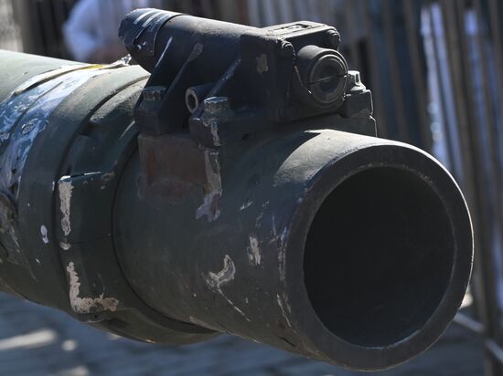 Russia Ukraine Captured Military Equipment Exhibition