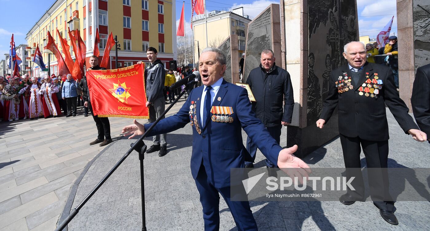 Russia Regions May Day