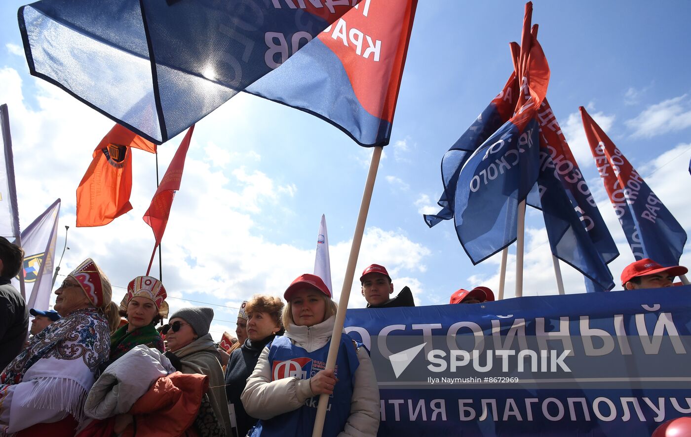 Russia Regions May Day