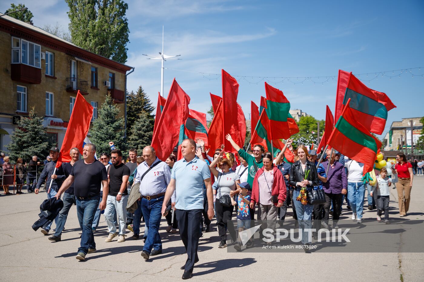 Russia Regions May Day