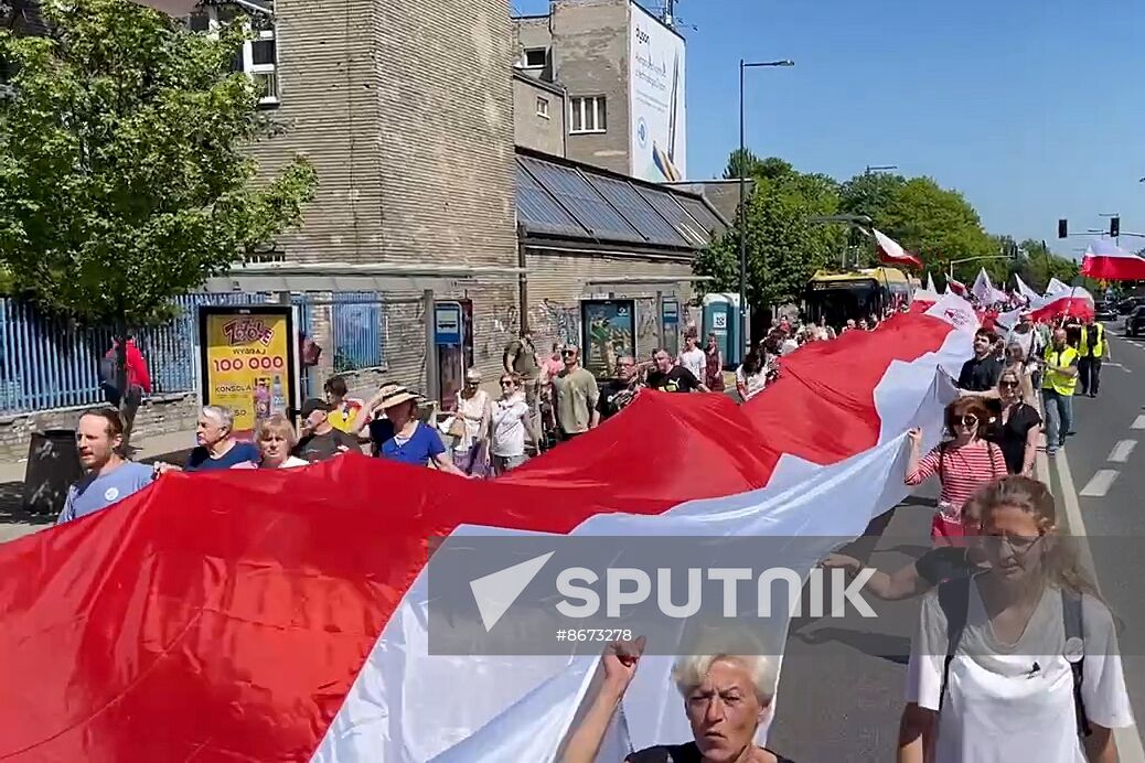 Poland Ukraine Protest