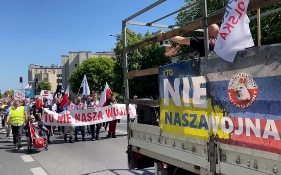Poland Ukraine Protest