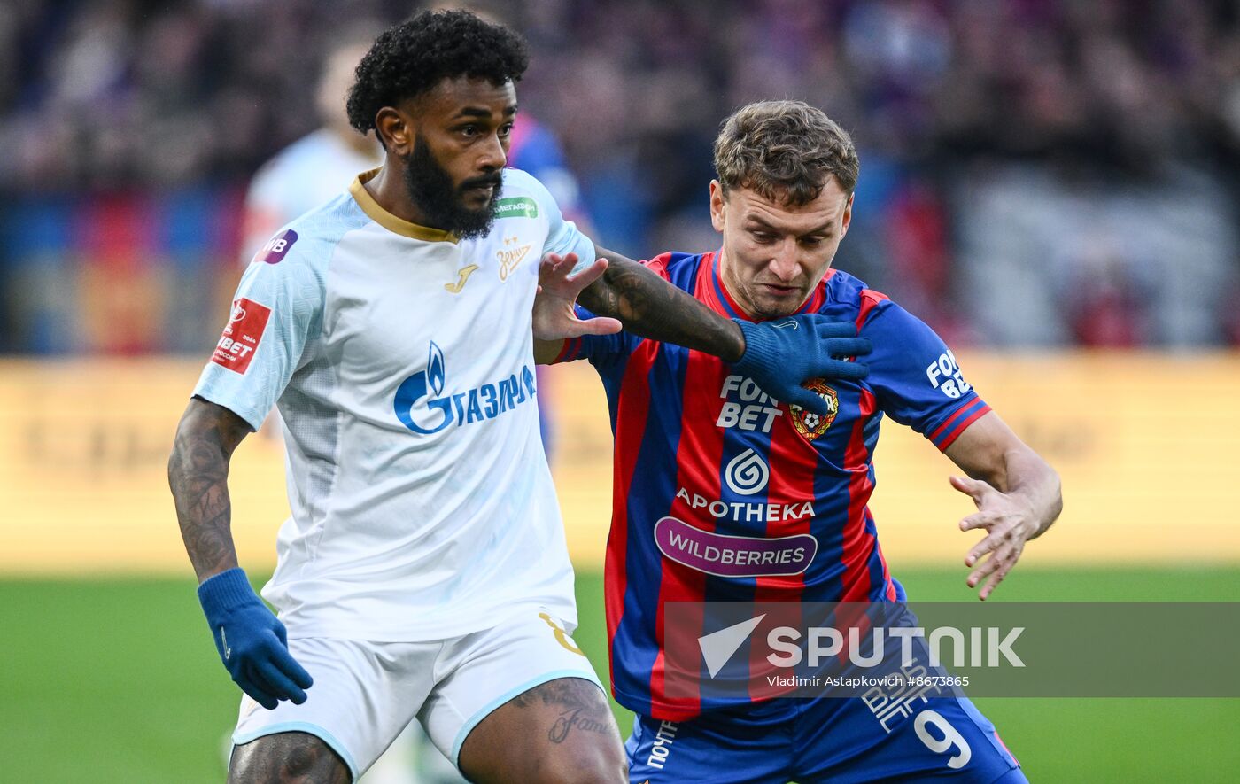 Russia Soccer Cup CSKA - Zenit