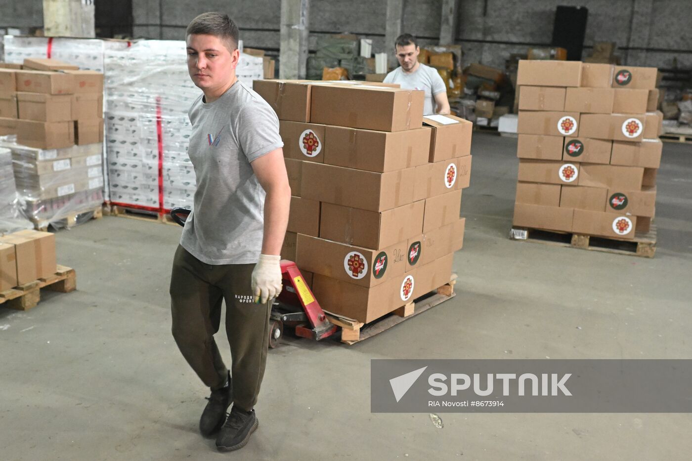 Russia LPR Religion Easter Preparations