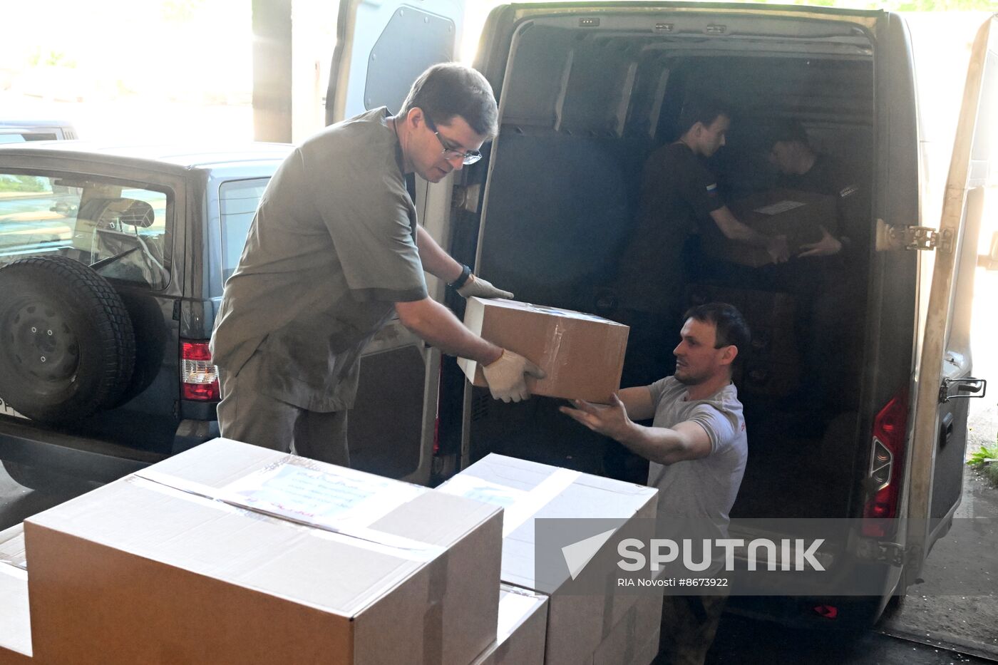 Russia LPR Religion Easter Preparations