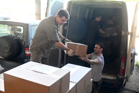 Russia LPR Religion Easter Preparations