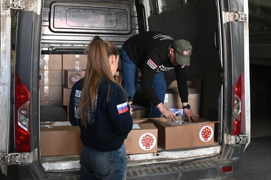 Russia LPR Religion Easter Preparations