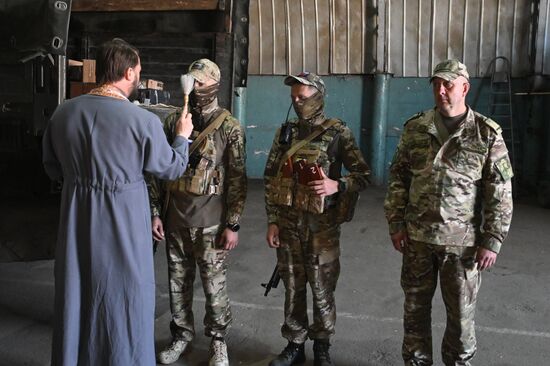 Russia LPR Religion Easter Preparations