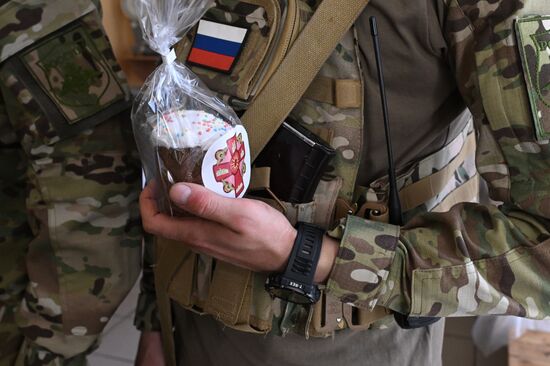 Russia LPR Religion Easter Preparations