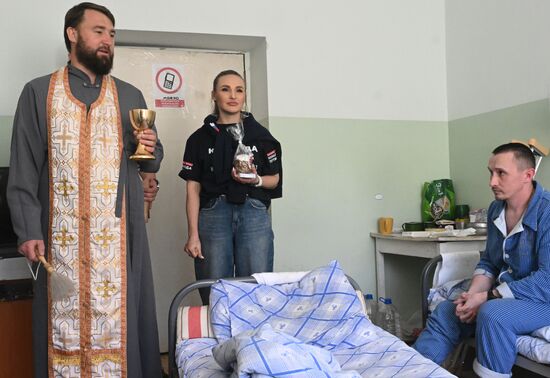 Russia LPR Religion Easter Preparations