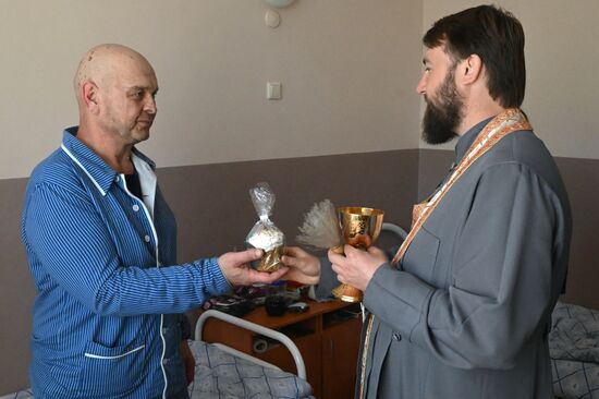 Russia LPR Religion Easter Preparations