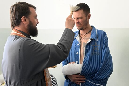 Russia LPR Religion Easter Preparations