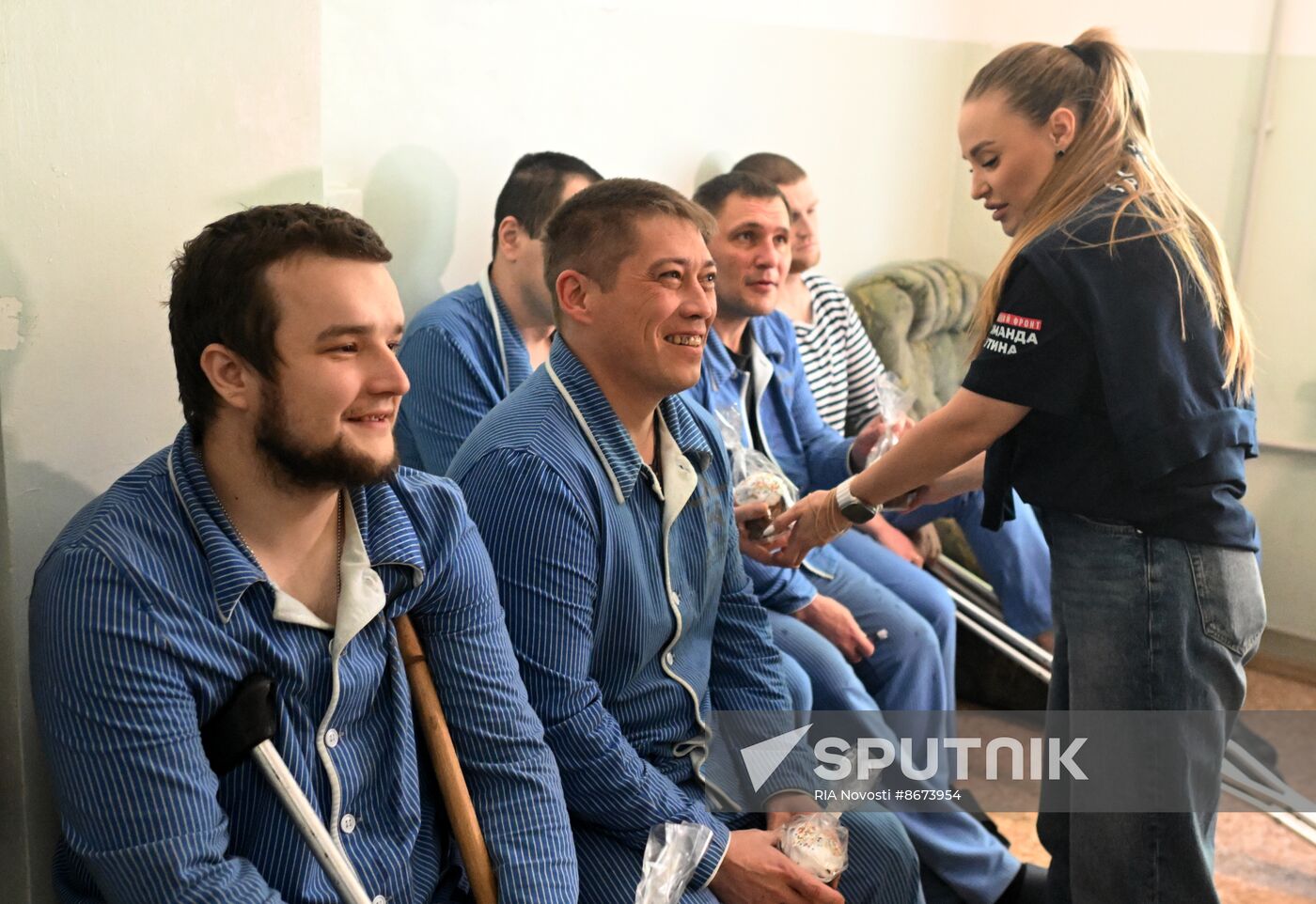 Russia LPR Religion Easter Preparations