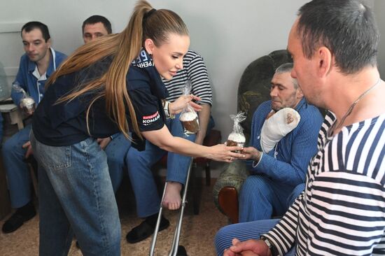 Russia LPR Religion Easter Preparations