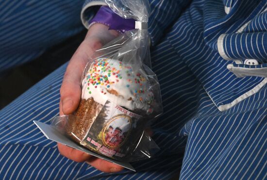 Russia LPR Religion Easter Preparations