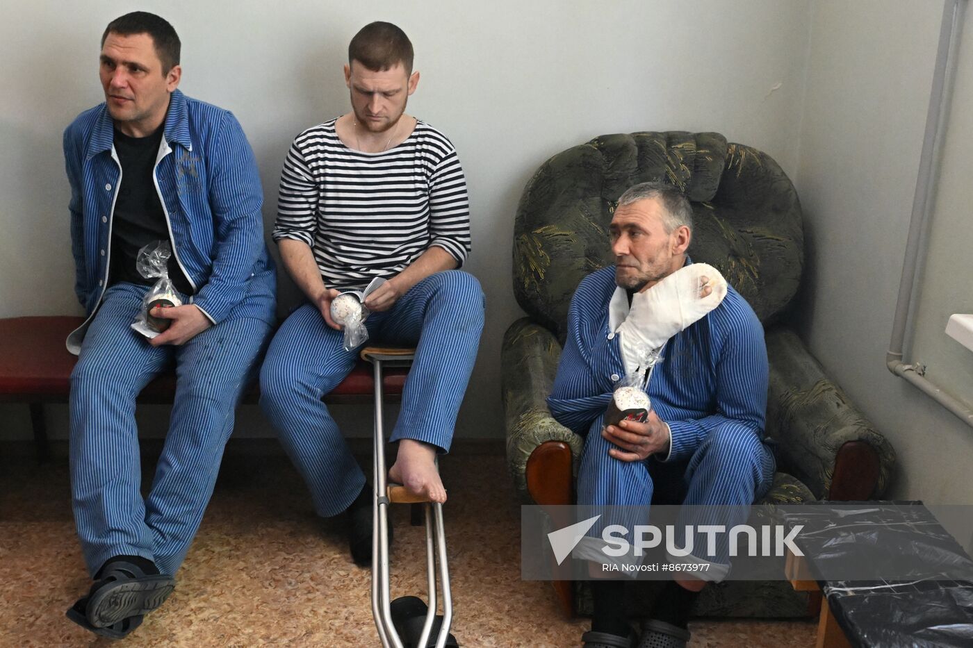 Russia LPR Religion Easter Preparations