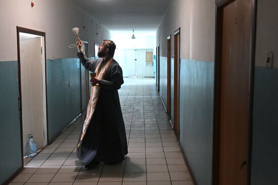 Russia LPR Religion Easter Preparations