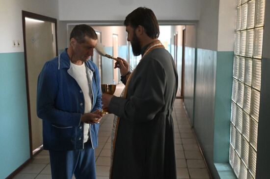 Russia LPR Religion Easter Preparations