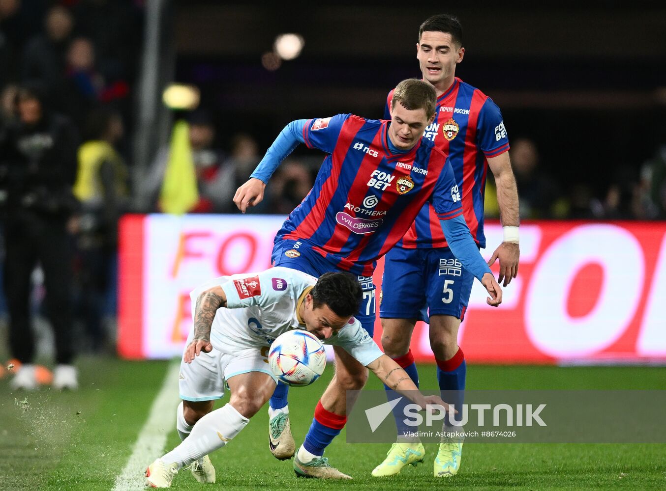 Russia Soccer Cup CSKA - Zenit
