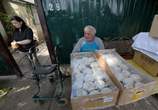 Russia LPR Religion Easter Preparations