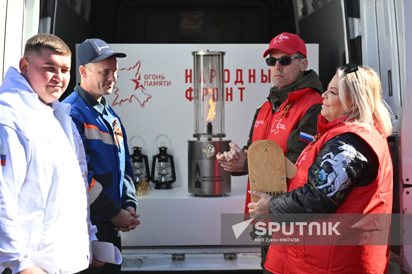 Russia WWII Memory Flame Campaign