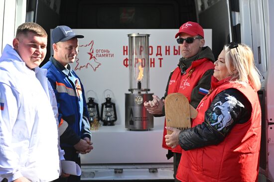 Russia WWII Memory Flame Campaign