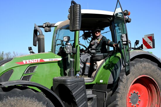 Russia Agriculture Sowing