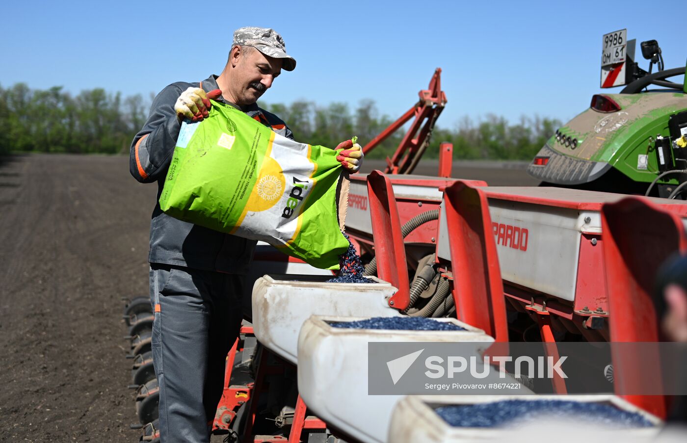 Russia Agriculture Sowing