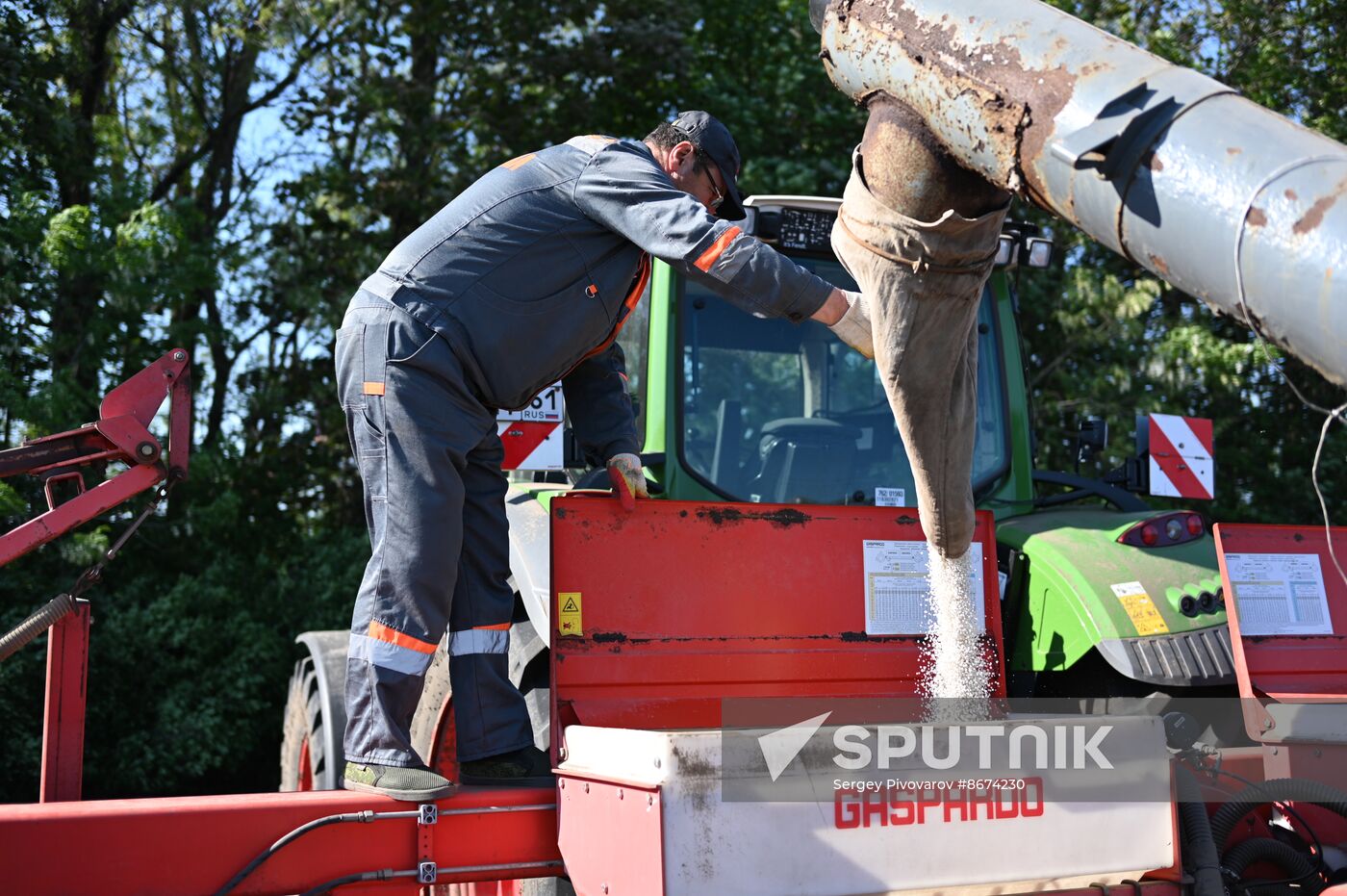 Russia Agriculture Sowing