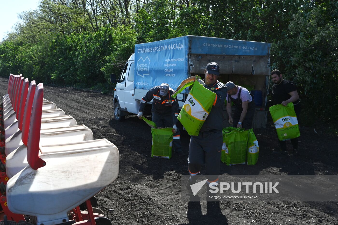 Russia Agriculture Sowing