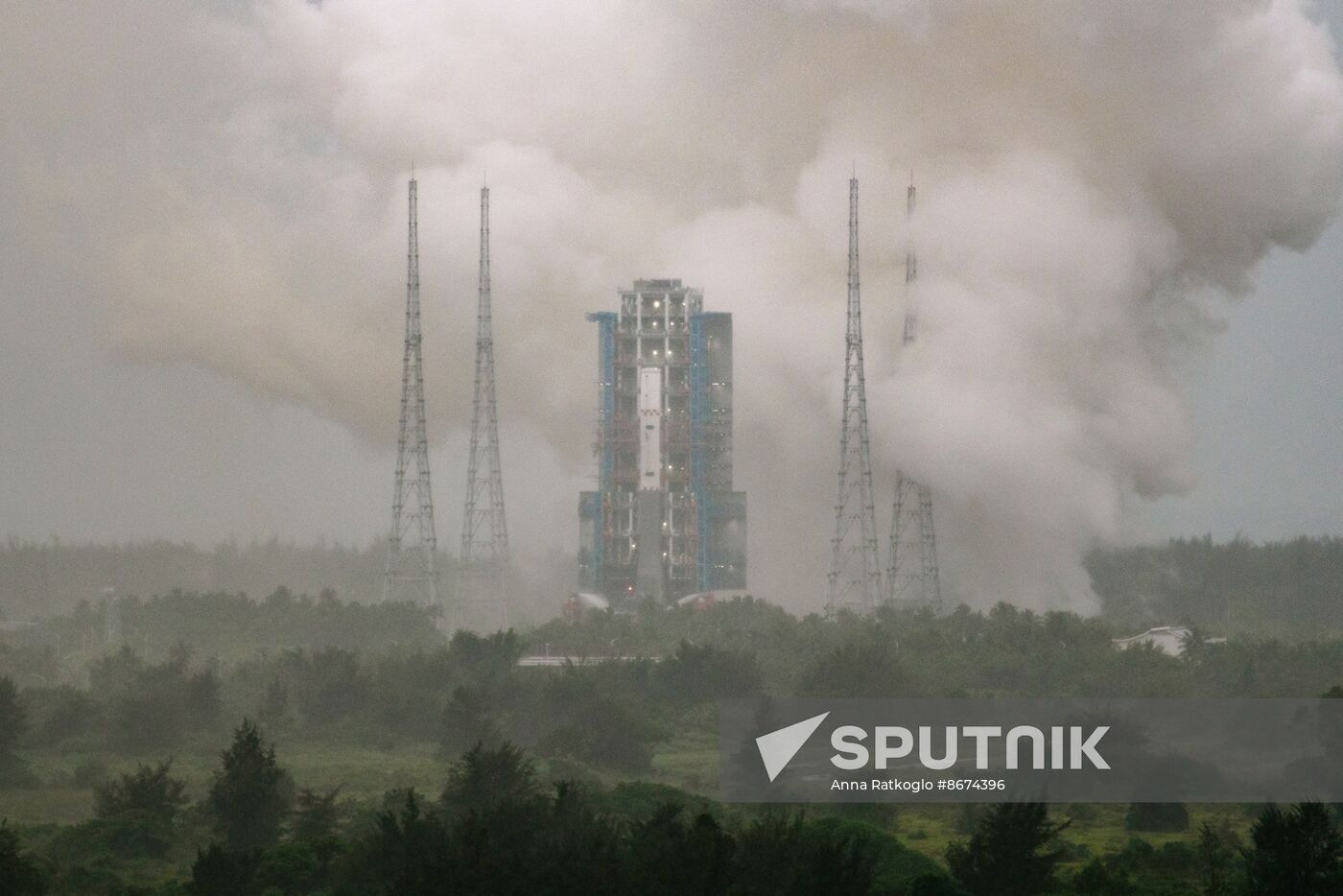 China Space Long March Rocket