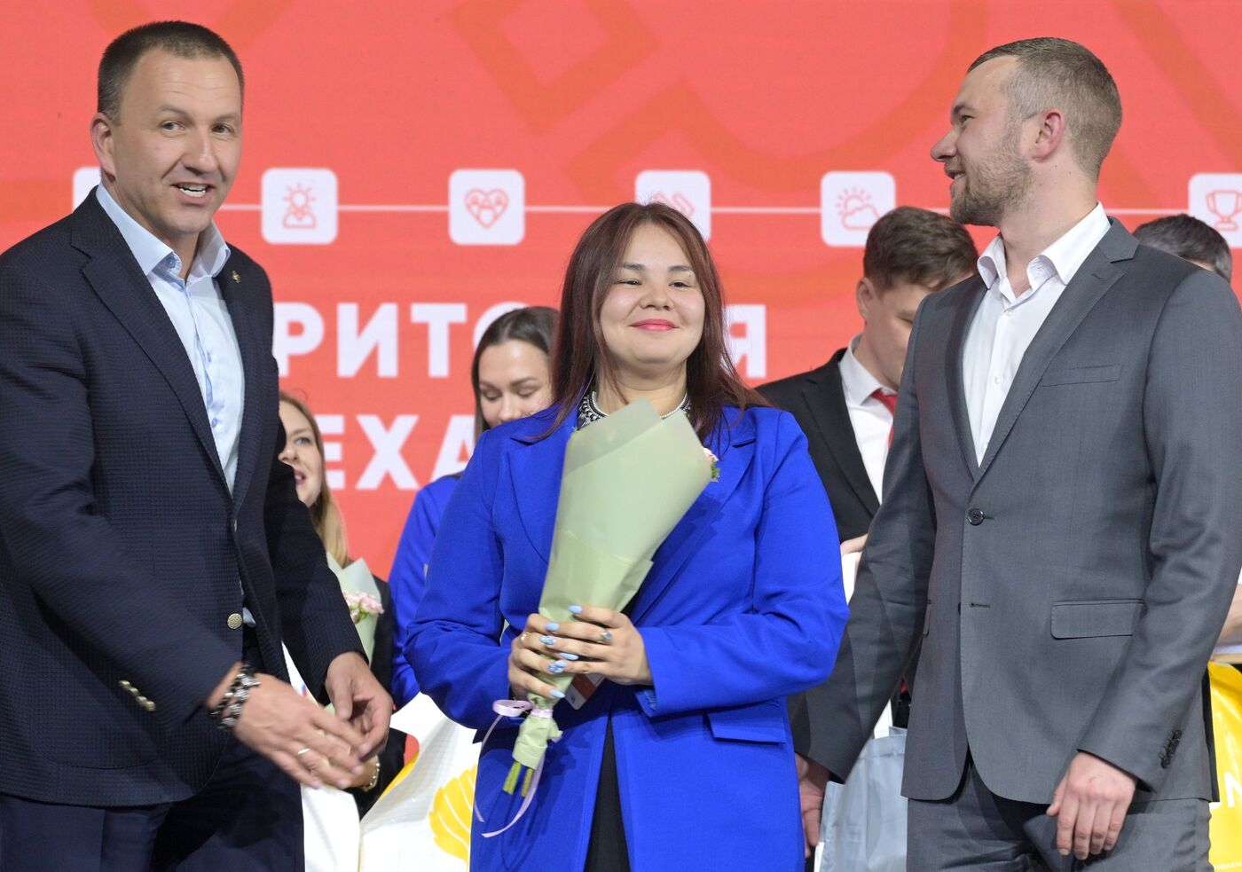 Russia EXPO. Official awards ceremony for finalists of Territory of Success contest