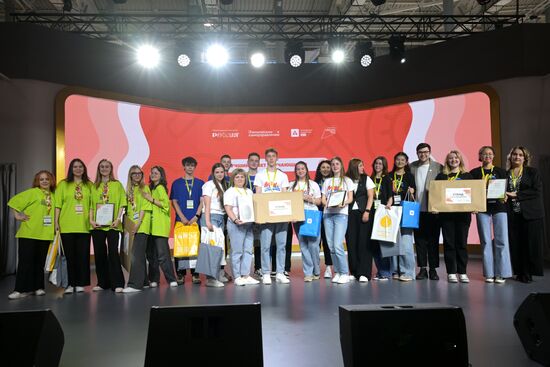 Russia EXPO. Official awards ceremony for finalists of Territory of Success contest