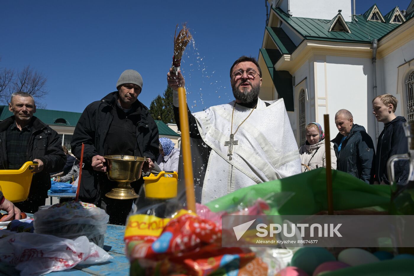 Russia Religion Orthodox Easter Preparations