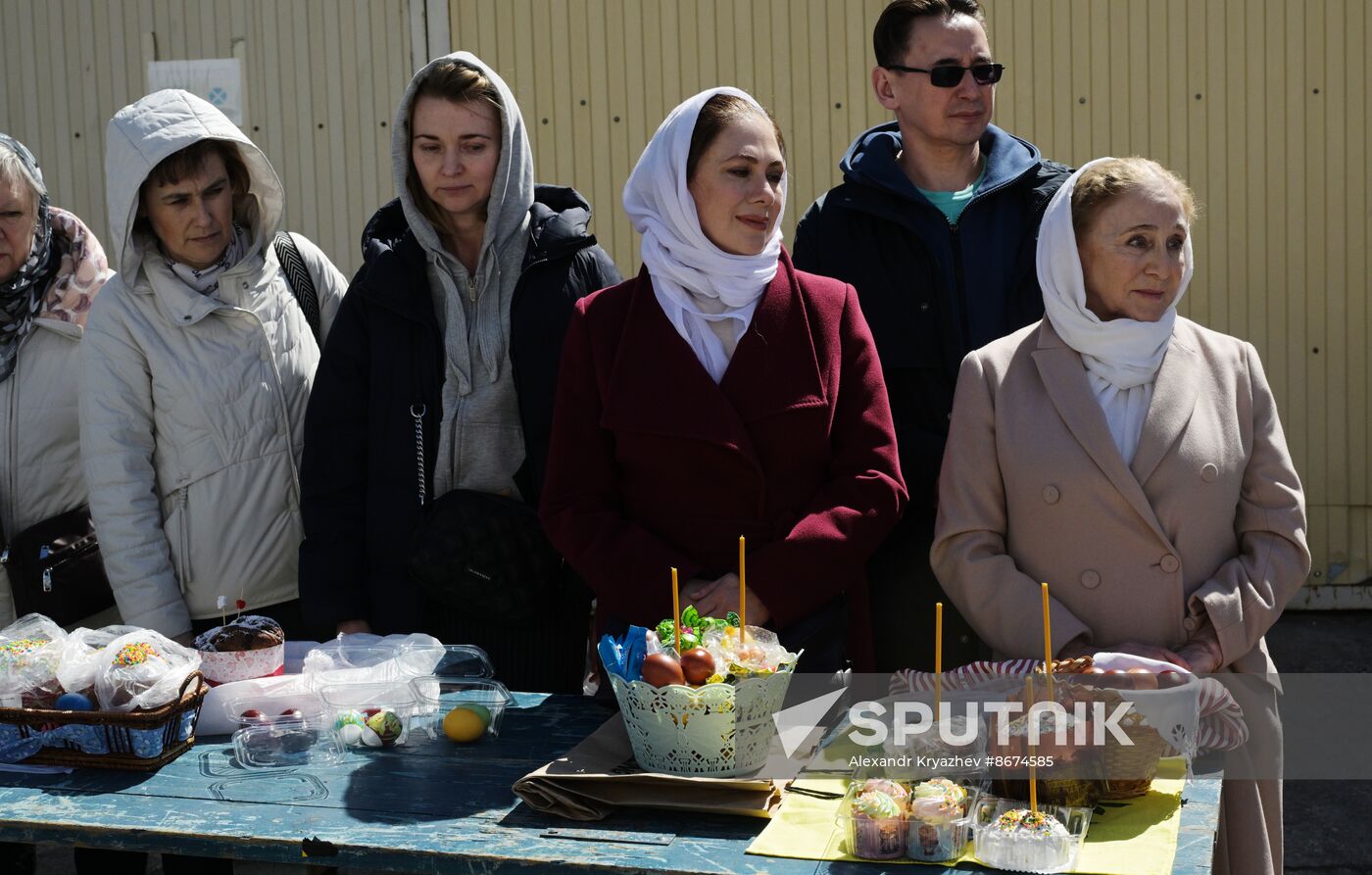 Russia Religion Orthodox Easter Preparations