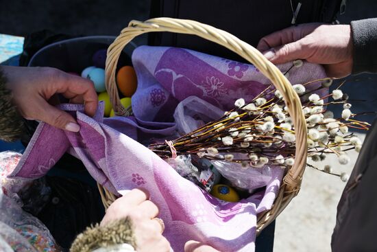 Russia Religion Orthodox Easter Preparations