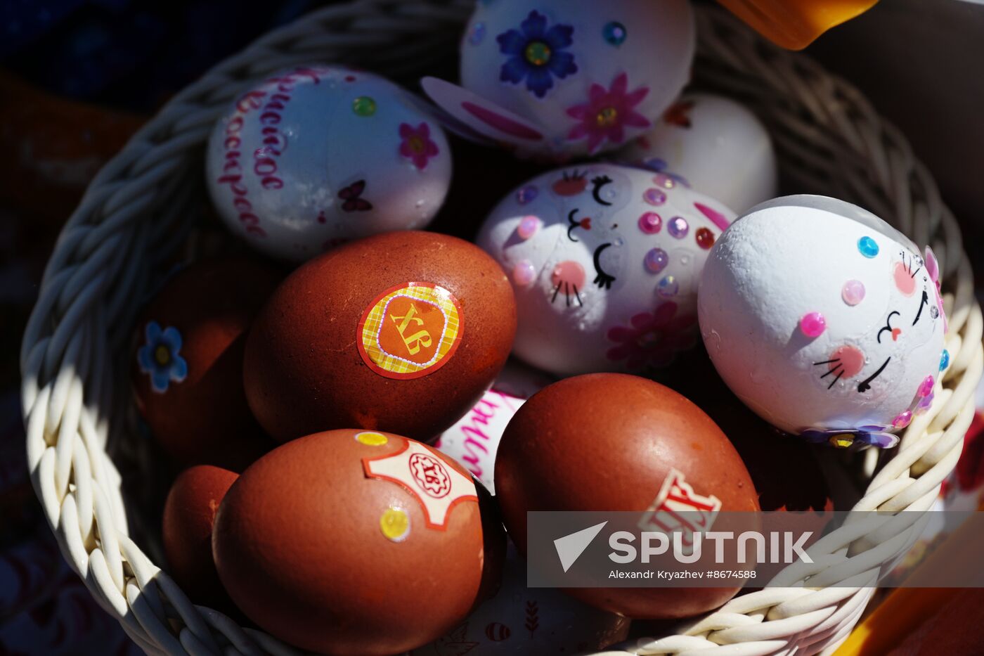 Russia Religion Orthodox Easter Preparations