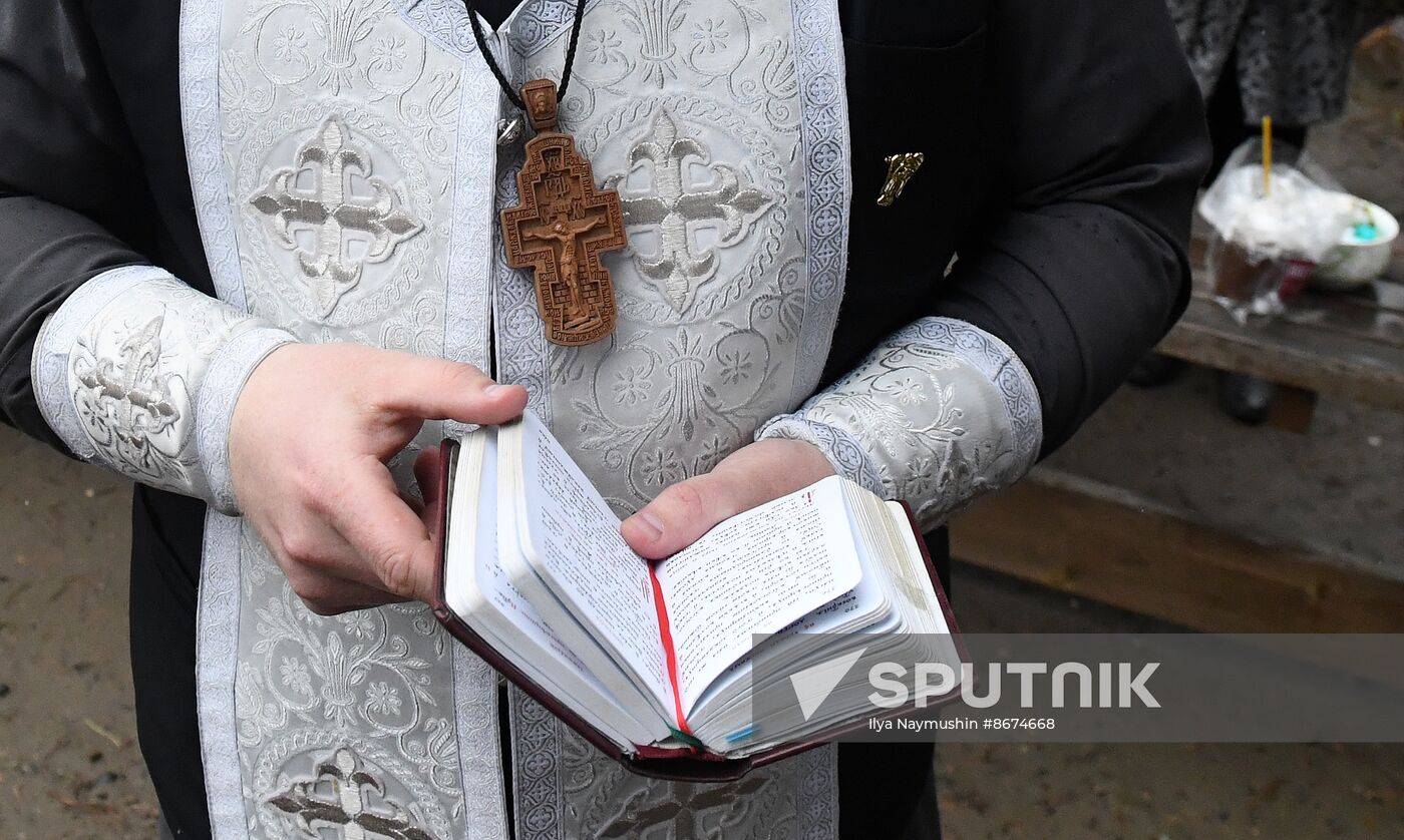 Russia Religion Orthodox Easter Preparations