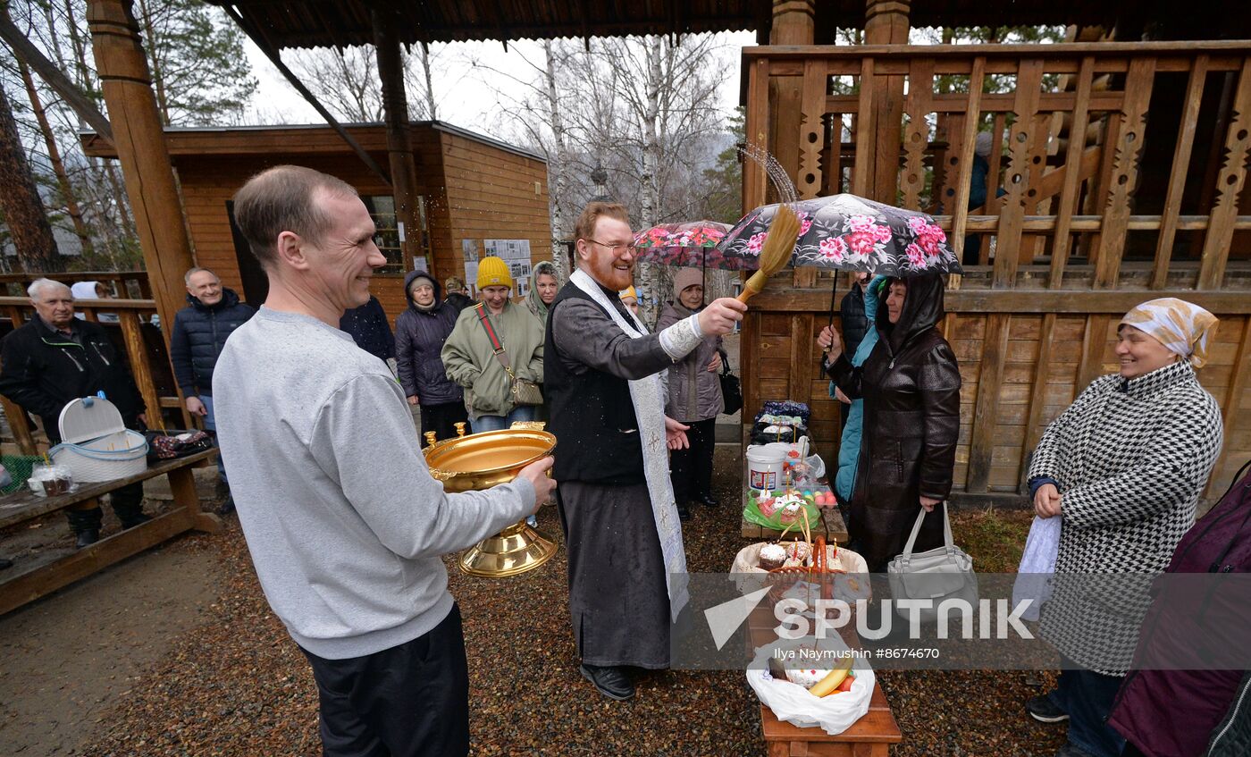 Russia Religion Orthodox Easter Preparations