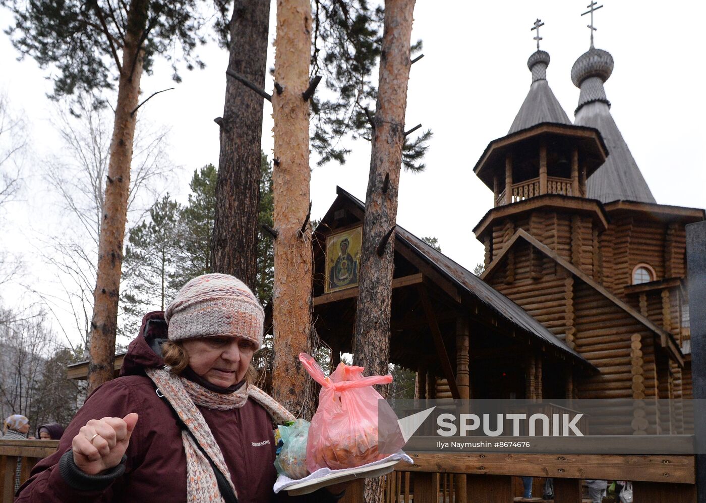 Russia Religion Orthodox Easter Preparations