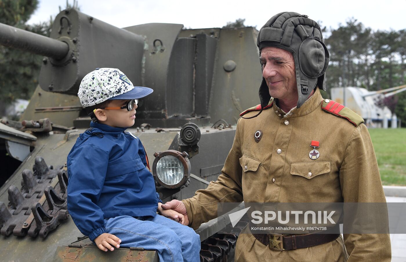 Russia WWII Sapun Mount Assault Re-enactment