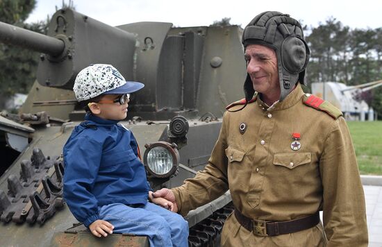 Russia WWII Sapun Mount Assault Re-enactment