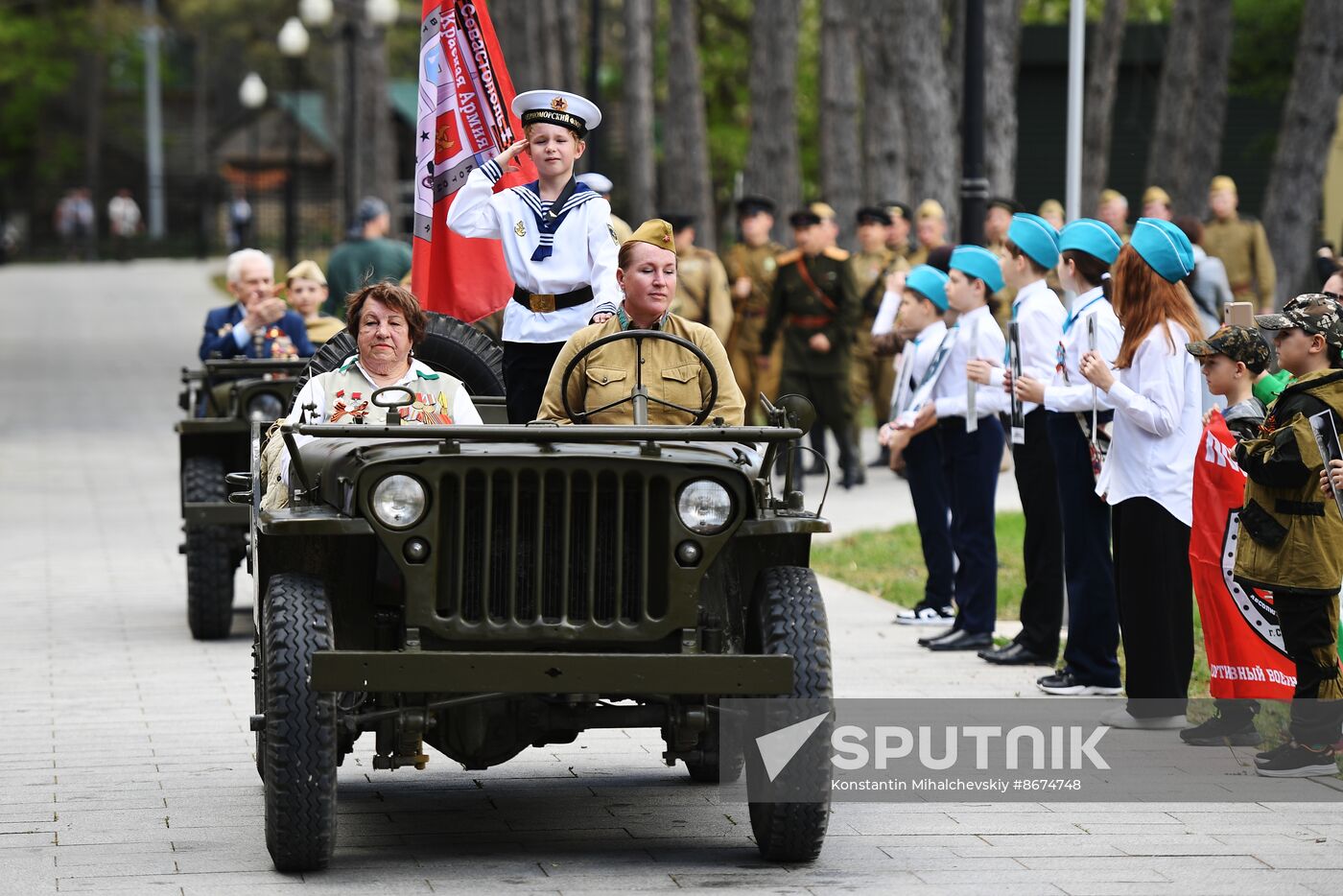 Russia WWII Sapun Mount Assault Re-enactment