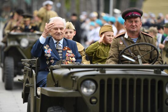 Russia WWII Sapun Mount Assault Re-enactment