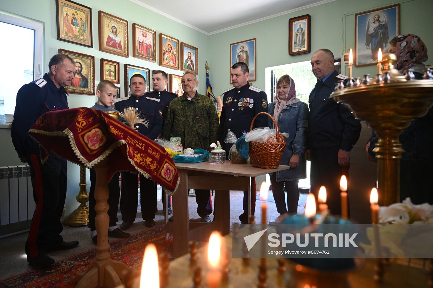 Russia Religion Orthodox Easter Preparations