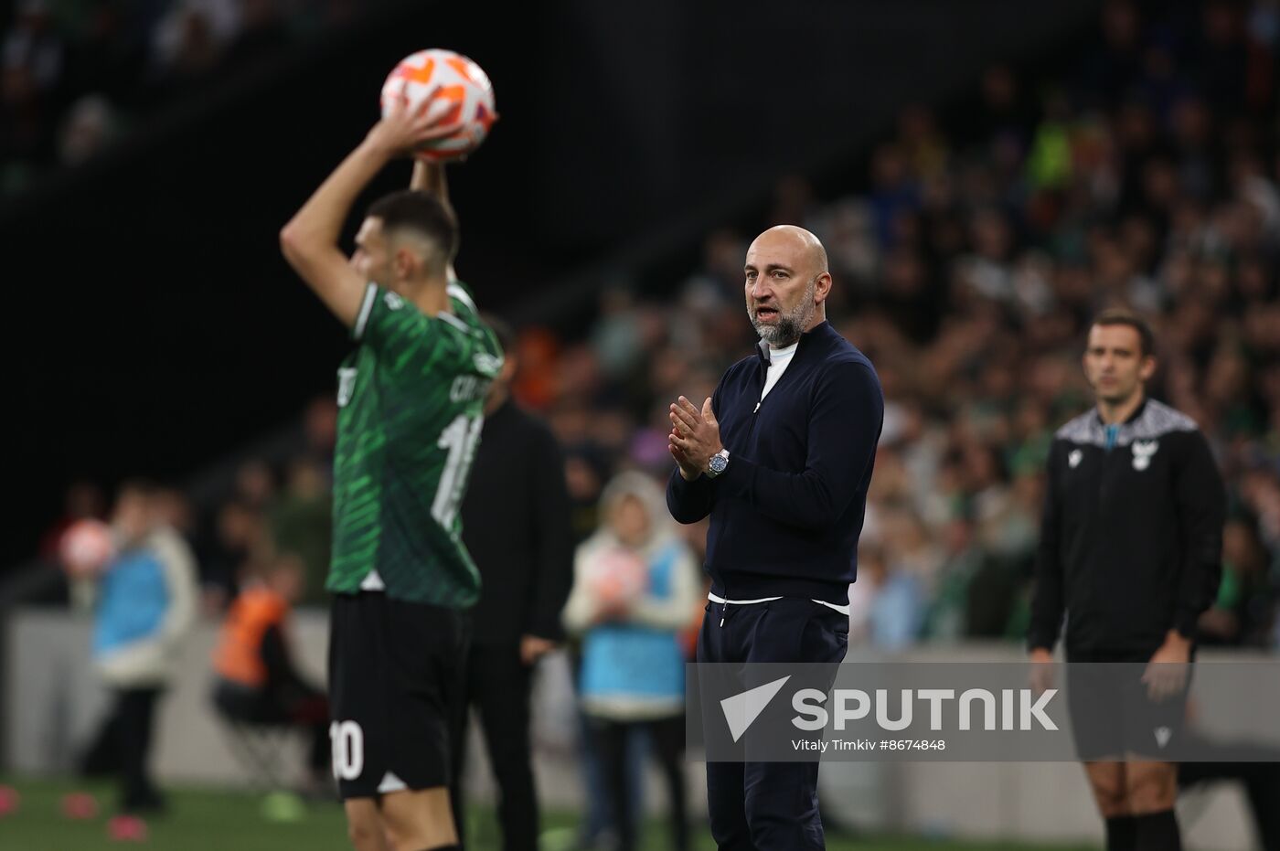 Russia Soccer Premier-League Krasnodar - Akhmat