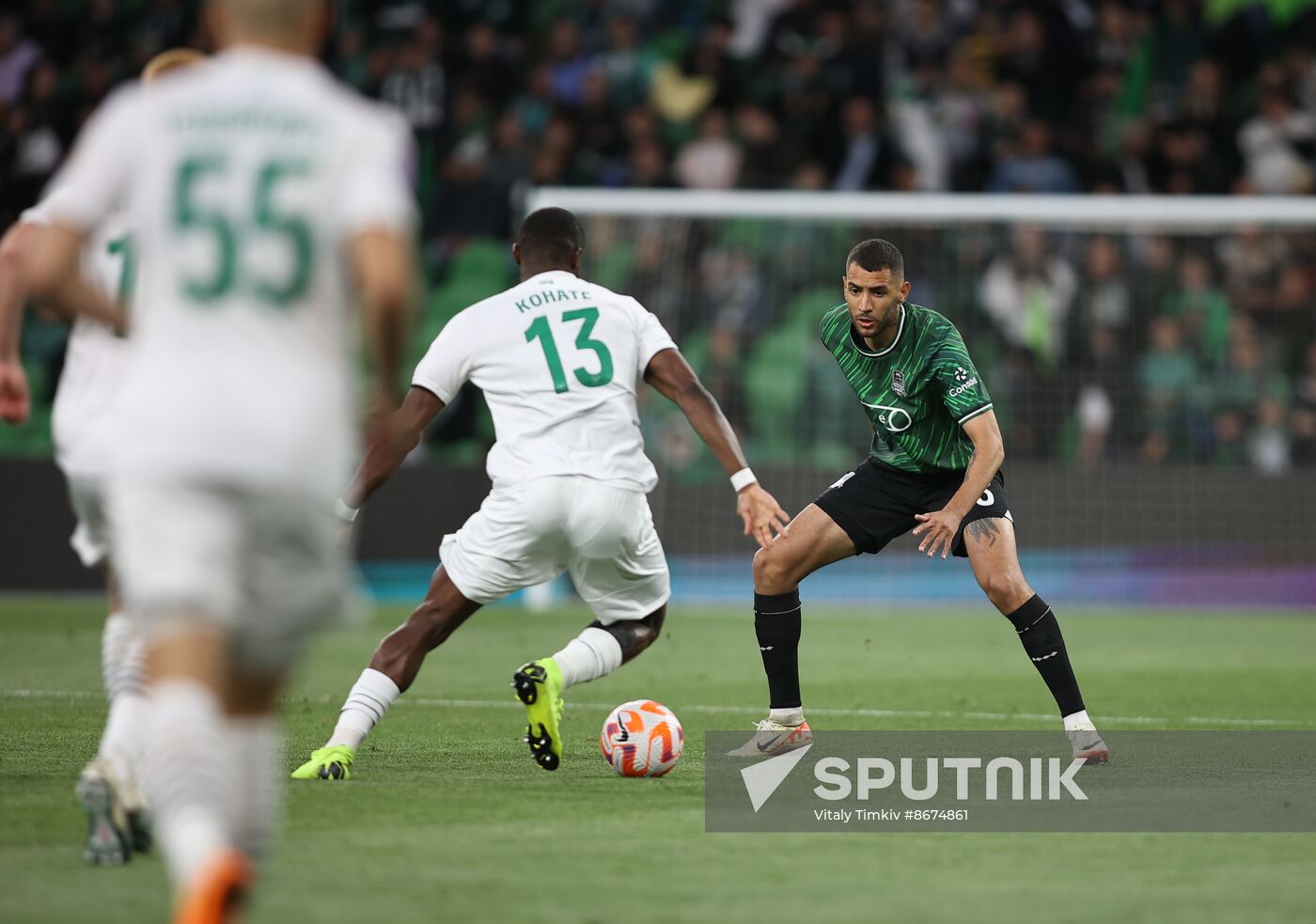 Russia Soccer Premier-League Krasnodar - Akhmat