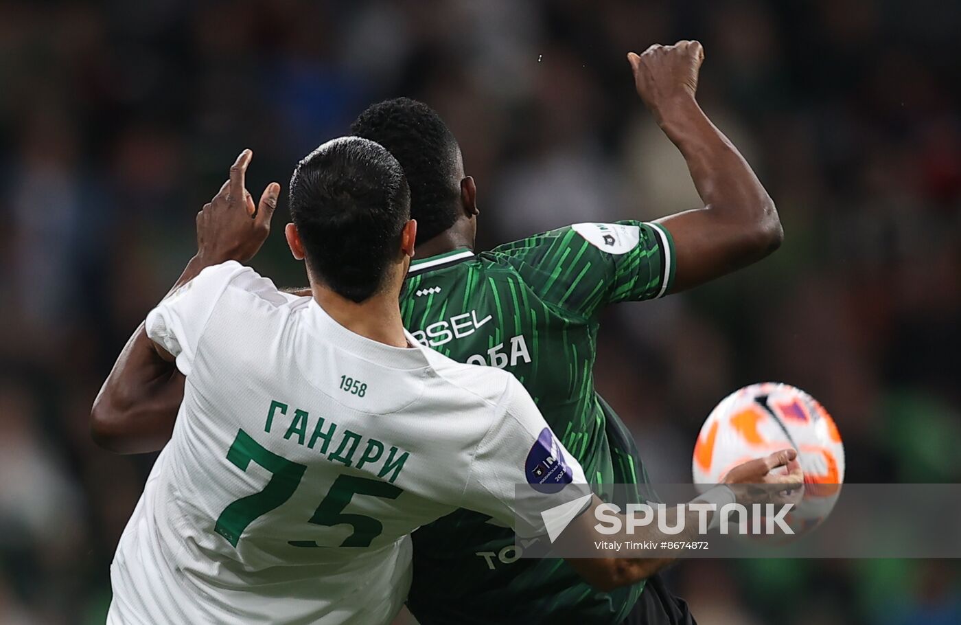 Russia Soccer Premier-League Krasnodar - Akhmat